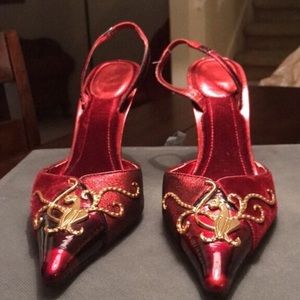 Size 8 Red Baby Phat heel